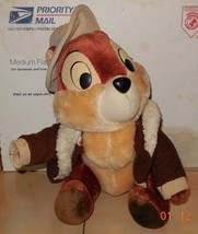 Walt Disney World Disneyland Exclusive Rescue Rangers Chip 10&quot; plush Toy Vintage - £18.17 GBP