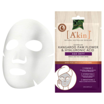 A’kin Kangaroo Paw Flower &amp; Hyaluronic Acid Age-Defy Face Sheet Mask 20mL - £57.20 GBP