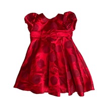 Rare Editions Red Holiday Dress Size 18 Months - £20.98 GBP