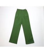 Deadstock Vtg 70s Streetwear Womens 12 Blank Double Knit Bell Bottoms Pa... - $136.43 CAD