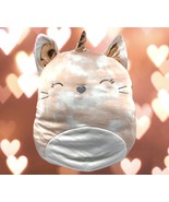 Squishmallows 16&quot; Feodora Pink White Gold Unicorn Cat Soft Plush Pillow ... - $46.74