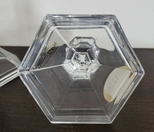 2-Michael C. Fina ~ Fifth Avenue~ 24% Lead Crystal ~ 4" Tall Candlestick Holders Item image 3