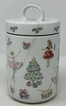 Grace Teaware Cookie Jar Canister Small Fine Porcelain Nutcracker 6”x4” New - $27.67