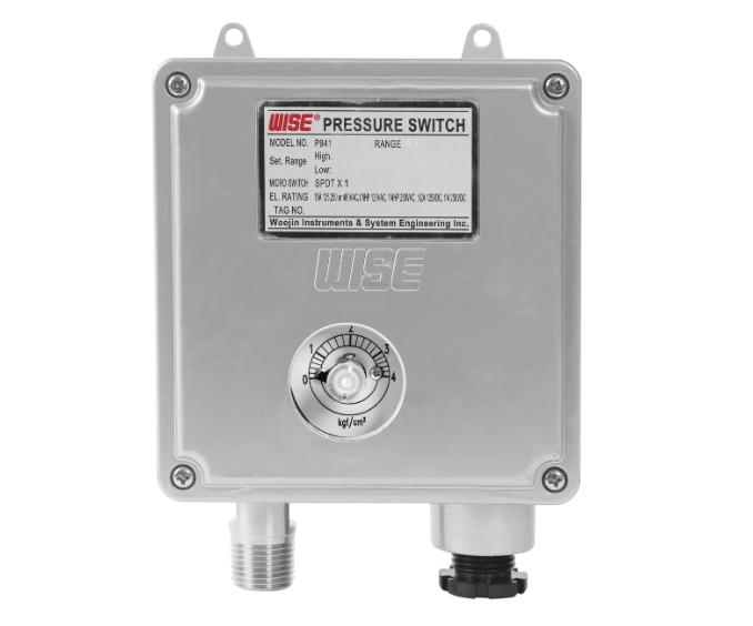 WISE P941 P942 WEATHERPROOF TYPE PRESSURE SWITCH (LOCAL SET POINT ADJUST... - $298.00