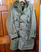 Korean War US Army Parka M 1947 dated 1948 Artic Cold Weather w/ hood and liner - £185.10 GBP