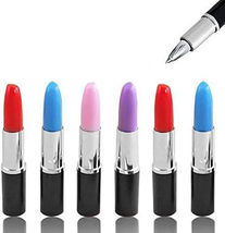 Lipstick Shape Pen, 24 PCS Creative Ballpoint Writing Pens Multi-Color L... - $14.01