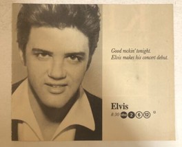 Elvis Tv Guide Vintage Print Ad Michael St Gerard Billy Green Bush Tpa12 - $5.93