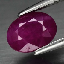 Ruby. 1.7cwt. Natural Earth Mined.  7.7X5.8X4.3mm. Appraised: $280US - £119.46 GBP