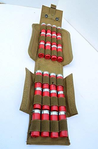 Primary image for 24 Round Shotgun shell cartridge Ammo Carrier Attachment MOLLE Pouch TAN