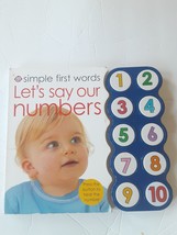 Simple First Words Ser.: Let&#39;s Say Our Numbers by Roger Priddy (2007, Ch... - €4,49 EUR