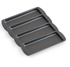 4 Pc Layer Cake Pan Set Easy Layers Kitchen Pans Nonstick Bakeware Carbo... - £12.65 GBP