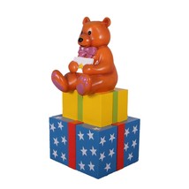 Presents with Bear Life Size Statue - $1,519.83