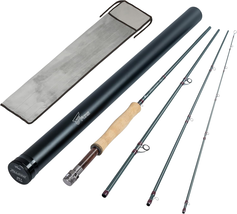 8Fans Fly Fishing Rod 8.5FT 4WT Fast Action w/ Tube • AAAA Cork • PacBay... - €83,56 EUR