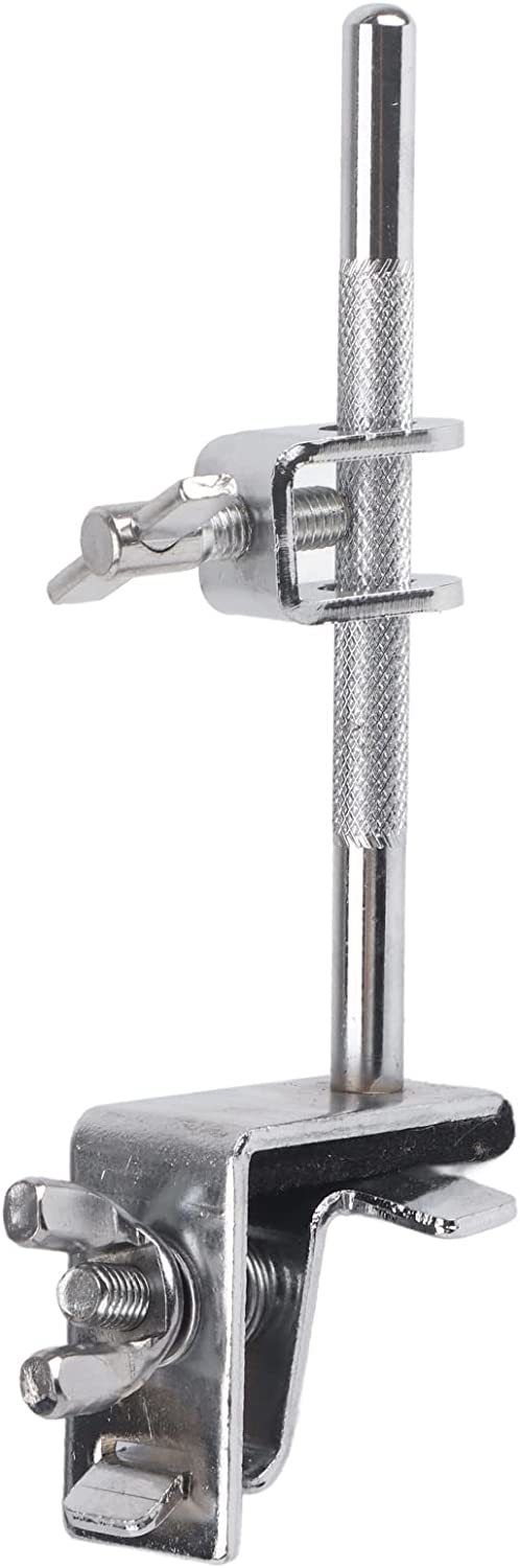 Silver Up Or Down Adjustable Standard Drum Cowbell Mount Holder Clamp Fo... - $41.96