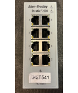 Allen-Bradley 1783-US8T Stratix 2000 Series B 8-Port Unmanaged DIN Switch - $79.99