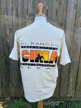 Vintage STAFF El Rancho Cima SHAC Sam Houston Sz XL Boy Scouts Adult T-s... - £14.11 GBP