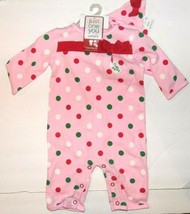 Just One You by Carter&#39;s Infant Girls 3pc Daddy&#39;s Girl Set Christmas Paj... - £7.38 GBP