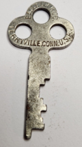 Vtg Key Eagle Lock Co Terryville Conn. Appx 1-5/8&quot; Replacement Lock Stea... - $8.90