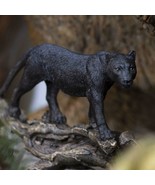 Ebros Animal Jungle Black Panther Prowling On Distressed Tree Log Figuri... - £23.96 GBP