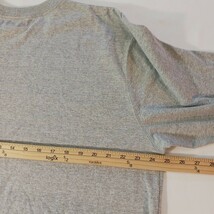 Carhartt K231 HGY Loose Fit Men's Gray Cotton Long Sleeve Spell-Out T-Shirt Sz L image 14