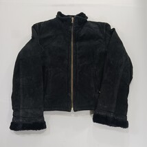 Vintage Learsi RN#79443 Women's L Black Stylish Design Genuine Leather Jacket image 13