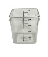 Rubbermaid Square Space Saving Food Storage Container 6 Qt. Sous Vide - $221.44 MXN