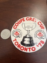 CFL FOOTBALL PIN 1978 GREY CUP Toronto Edmonton 20 Montreal 13 - $692.80 MXN