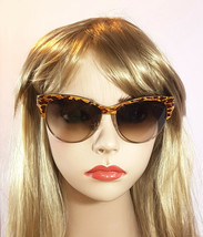 Gafas de sol Roberto Cavalli Leopardo Tortuga Damas Melograno 652S 47F O... - $210.04