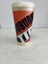 Vintage Thermo Serv Auburn Tigers WAR EAGLE Tall Plastic Mug Cup Thermo-Serv SEC - £13.62 GBP