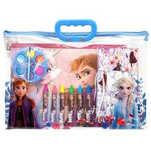 Disney Frozen 2 All-in-One 12pcs Stationery Art Gift Set in Zipper Tote Bag - £5.99 GBP