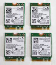 Lot of 4 Dell Inspiron N2VFR Intel Dual-Band Wireless 3160NGW Wifi + BT4.0 Card - £10.31 GBP
