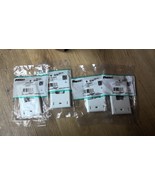 Panduit Faceplates with Label and Label Cover White 2-Port 1-Gang CFPL2W... - $25.39 CAD