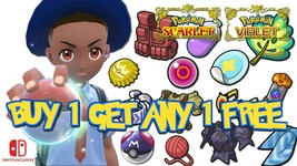 ✨2X Items Pokemon Scarlet &amp; Violet✨Ability Patch, Gold Bottle Cap, Choice Item✅ - £0.77 GBP