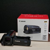 Canon Digital Camcorder  VIXIA HF R62 HD 32x w/ CHARGER Cables + BOX! - $163.30