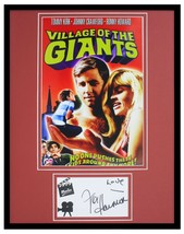 Joy Harmon Signed Framed 11x14 Village of the Giants Poster Display - £79.61 GBP