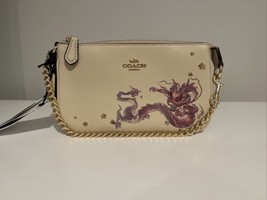 Coach CQ072 Nolita 19 Chain Signature Canvas Lunar Year Dragon Purse Handbag - £132.66 GBP