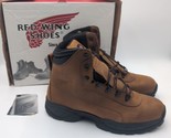 NEW Red Wing Steel Toe Boots Mens 11.5 Leather Waterproof 6781 Brown Thi... - $173.19