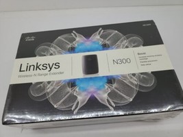 BRAND NEW Linksys N300 RE1000-NP Wireless N - Range Extender WiFi Boost  - $11.50