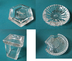 CRYSTAL ASHTRAY SCHONWALDER VAN LAMBERT WATERFORD original PICK 1 - $1,425.56 MXN