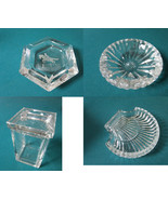 CRYSTAL ASHTRAY SCHONWALDER VAN LAMBERT WATERFORD original PICK 1 - $102.57 CAD