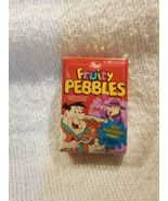 Flintstones Dollhouse Small 1&quot; Fruity Pebbles Cereal Box  - $109.14 MXN