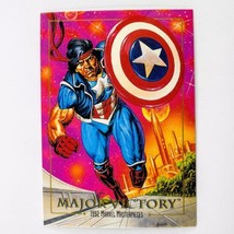 Marvel SkyBox Masterpieces 1992 Major Victory Hero Card 48 MCU Guardians Galaxy - £1.57 GBP