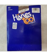 Hanes Too Pantyhose Light Support Sandalfoot Style 157 SIZE AB Barely Th... - $11.95 CAD
