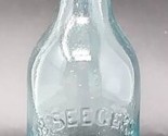 J. B. Seegers Antique Blob Top Soda Bottle Made in St. Louis Clear Bottl... - £39.49 GBP