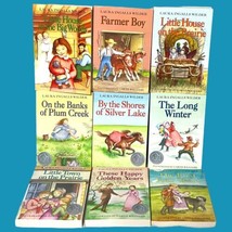 Lot of 9 Little House on the Prairie Books Box Set by Laura Ingalls Wilder - £27.52 GBP