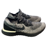 Nike Epic React Flyknit Womens 9 Cookies Cream Oreo Reflective Shoe AQ0070 011 - $51.93