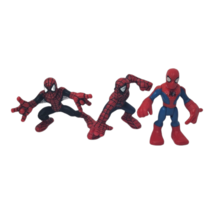 Lot of 3 Playskool Marvel Superhero Squad Spider-Man Figures - £10.34 GBP