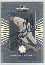 Pat Listach Auto - Signed Autograph 1994 Leaf Limited #45 - Milwaukee Brewers - £3.16 GBP