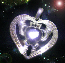 HAUNTED NECKLACE MASTER WITCHS OPEN ANY LOCKED HEART TO LOVE GIFTS  OOAK MAGICK  - $52,699.27 MXN