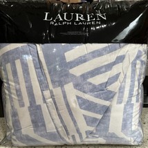 Ralph Lauren Bennett 5pc King Comforter Set CORNFLOWER/WHT Deco Pillows $655 - $271.94